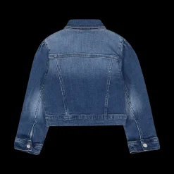 Giubbino in denim per bambina