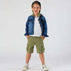 Giubbino in denim per bambino