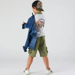 Giubbino in denim per bambino