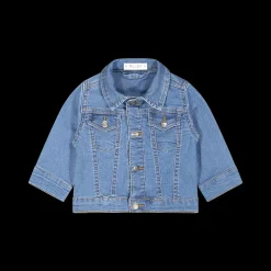 Giubbino in denim stretch per neonato