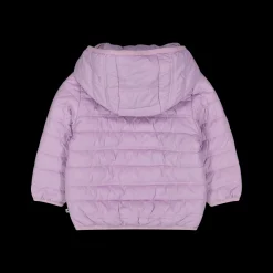 Giubbino in nylon leggermente imbottito da bambina
