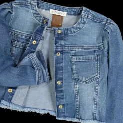 Giubbino in tessuto stretch da bambina