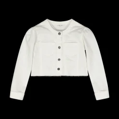 Giubbino in tessuto stretch da bambina