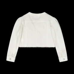 Giubbino in tessuto stretch da bambina