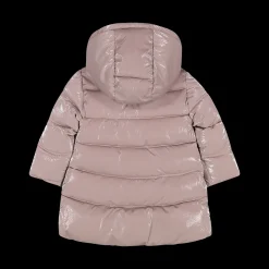 Giubbotto imbottito da bambina nylon lucido