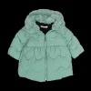 Giubbotto nylon opaco imbottito neonata