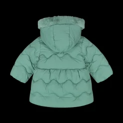 Giubbotto nylon opaco imbottito neonata