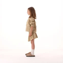 Gonna a pieghe per bambina