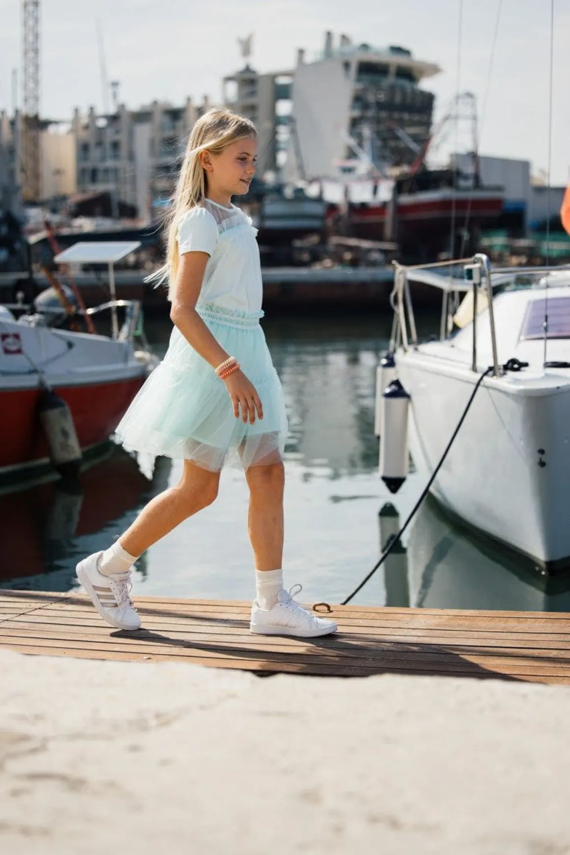 Gonna in tulle per bambina