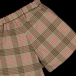 Gonna pantalone a quadri