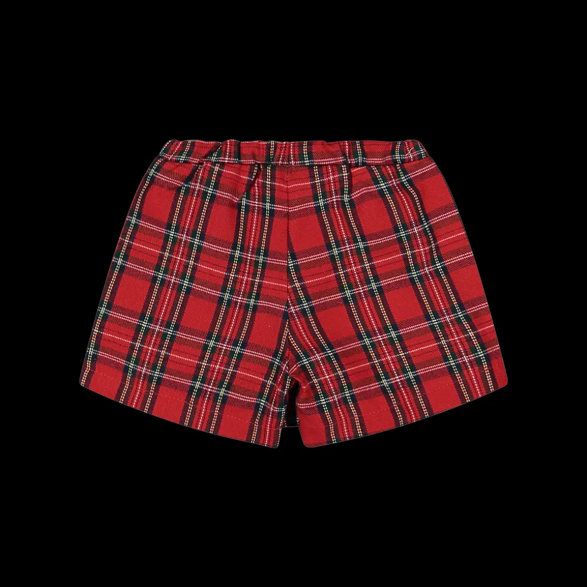 Gonna pantalone in fantasia scozzese da bambina