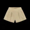 Gonna pantalone in velluto da bambina