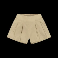 Gonna pantalone in velluto da bambina