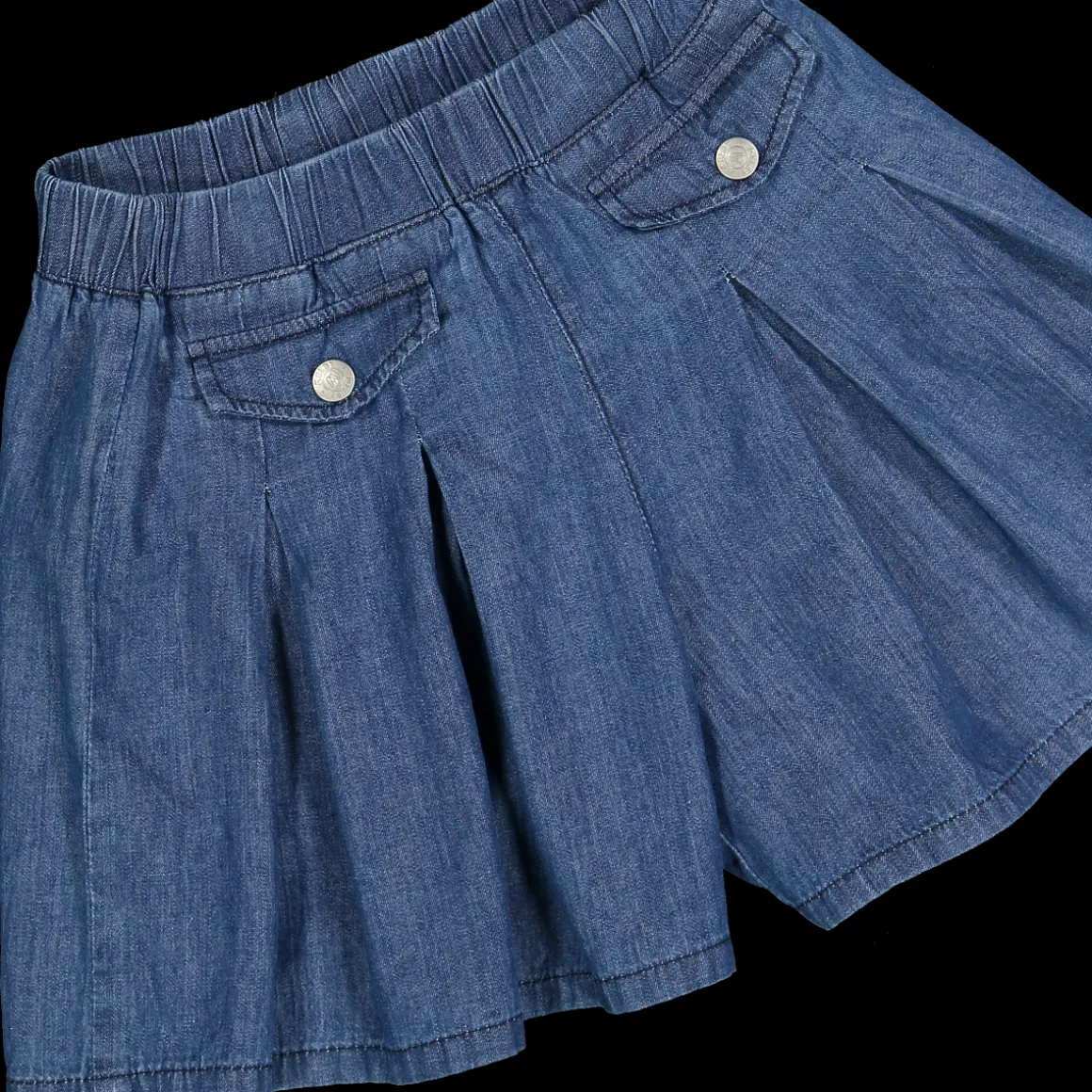 Gonnapantalone chambray da bambina