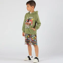 Hoodie con stampa da bambino