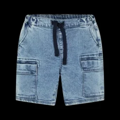 Jeans cargo corto per bambino