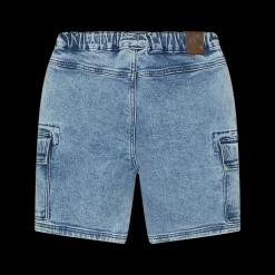 Jeans cargo corto per bambino