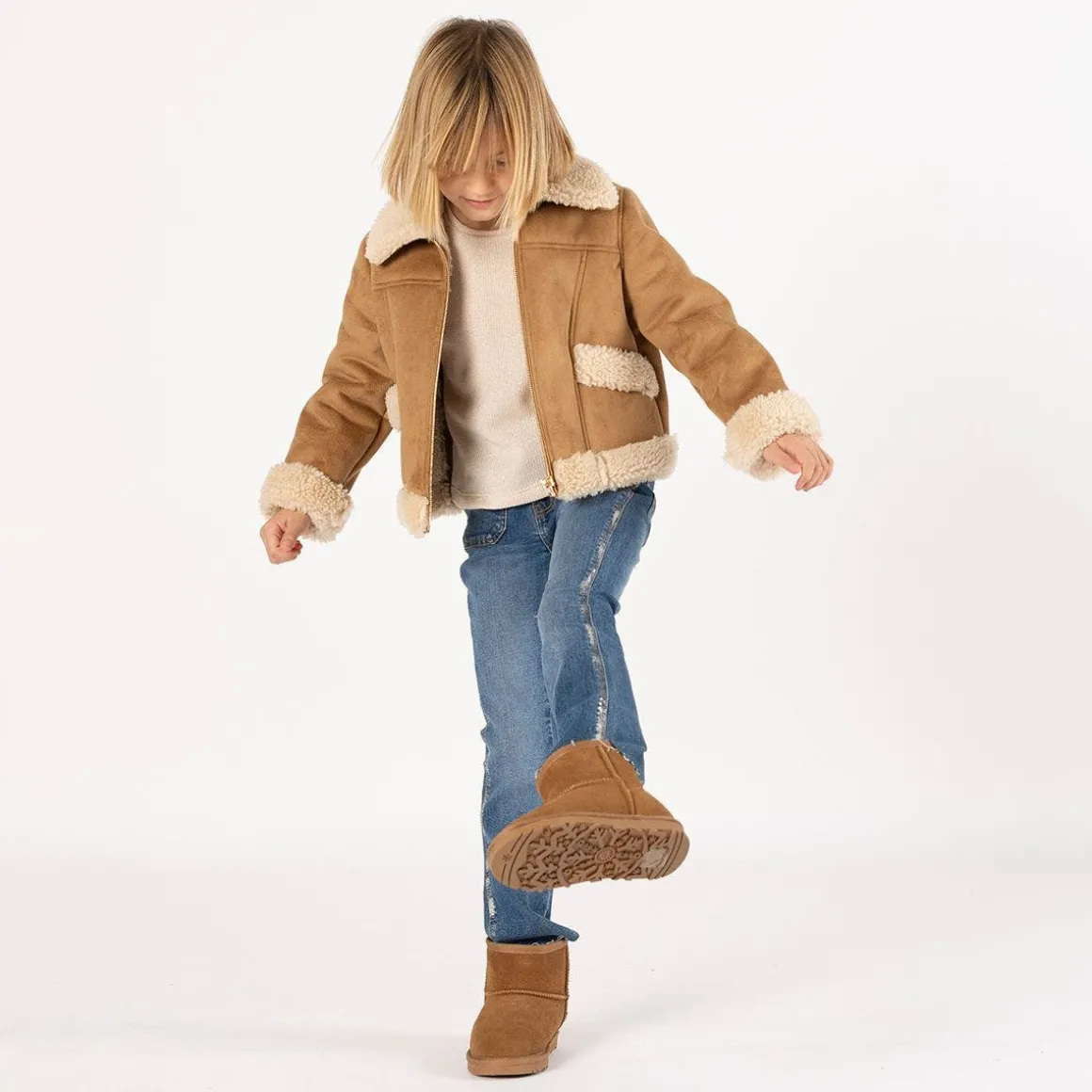 Jeans flare per ragazza