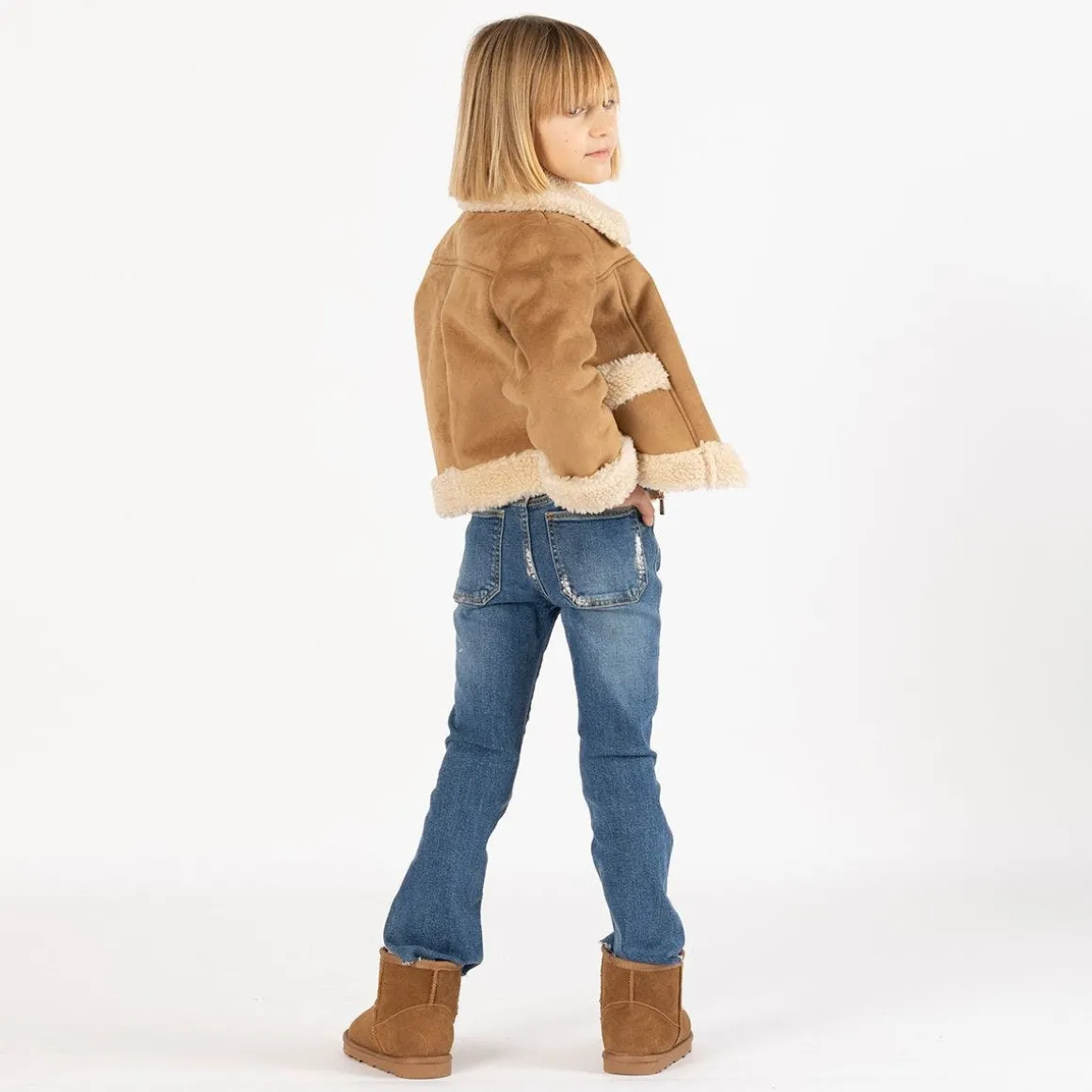 Jeans flare per ragazza