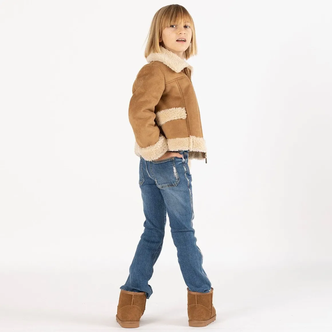 Jeans flare per ragazza