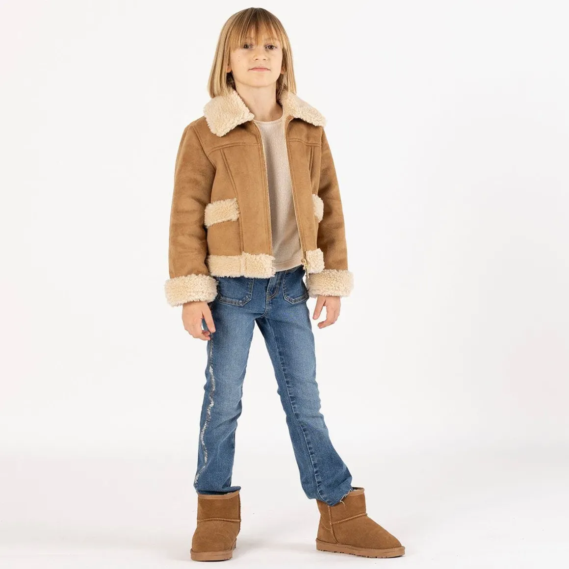 Jeans flare per ragazza