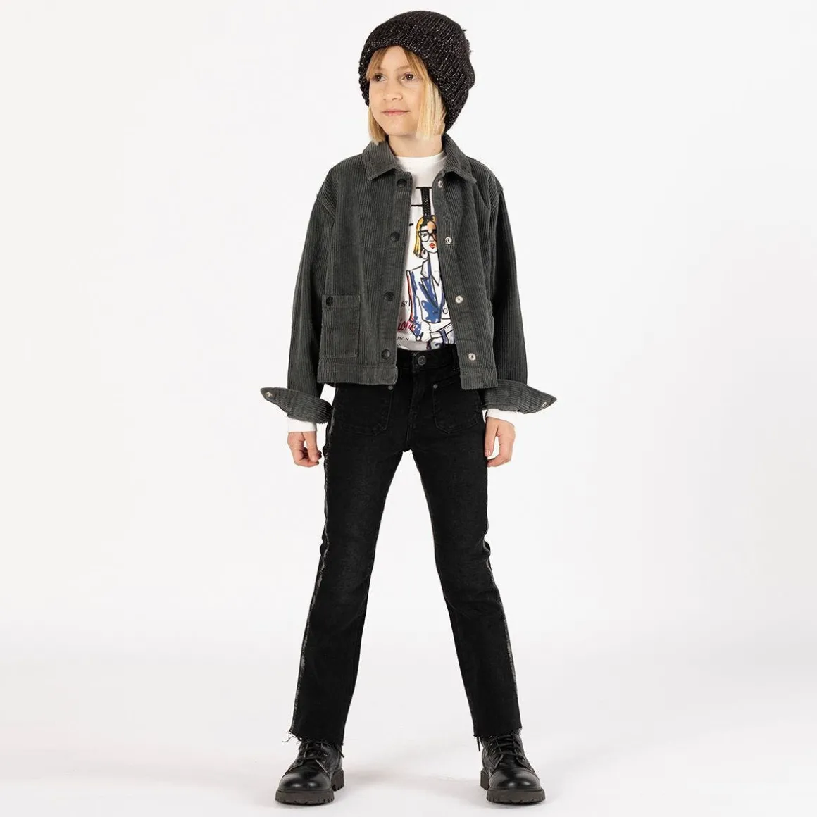 Jeans flare per ragazza