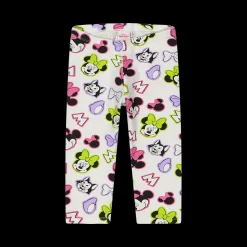 Leggings al ginocchio con stampa Disney da bambina