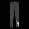Leggings bambina in jersey elasticizzato