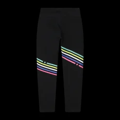 Leggings con bande colorate bambina