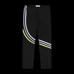 Leggings con bande stampate bambina