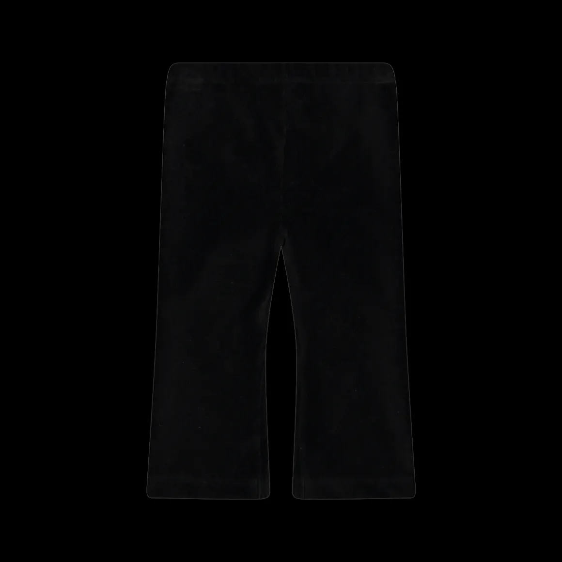Leggings flare in costina per bambina