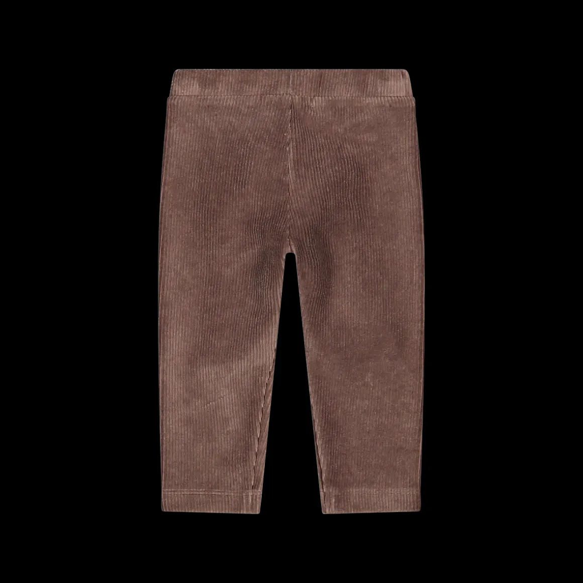 Leggings in ciniglia a coste per bambina