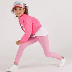 Leggings in costina bambina