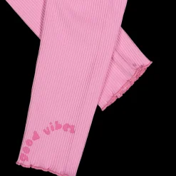 Leggings in costina bambina