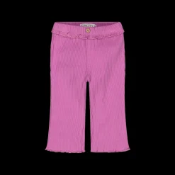 Leggings in costina per neonata