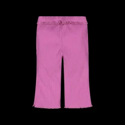 Leggings in costina per neonata