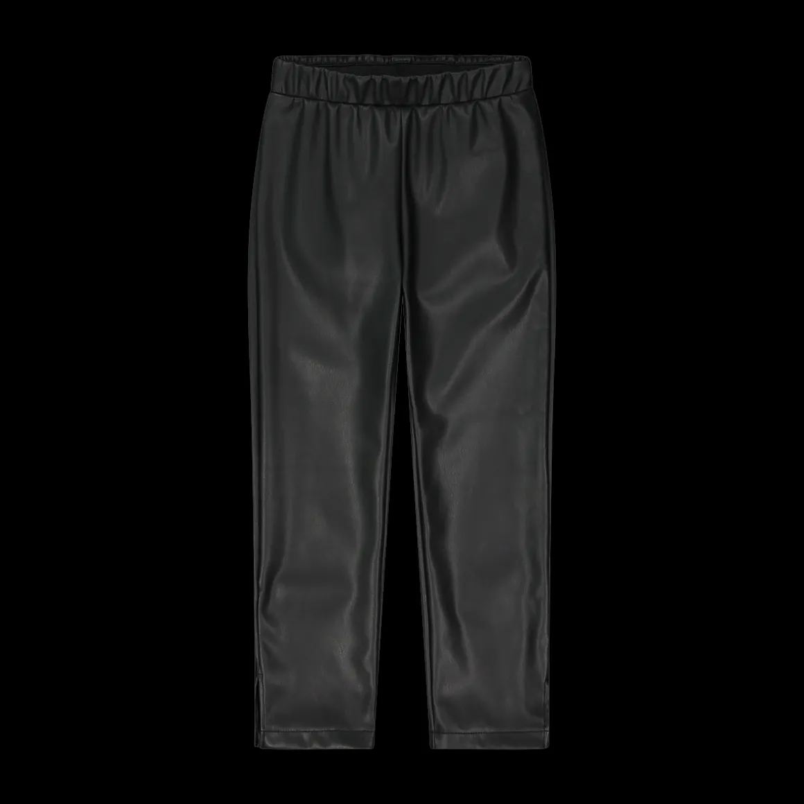 Leggings in eco-pelle per bambina