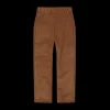 Leggings in tessuto scamosciato bambina