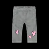Leggings per neonata in jersey stretch