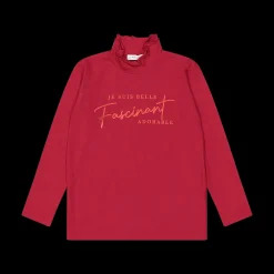 Maglia a collo alto per bambina