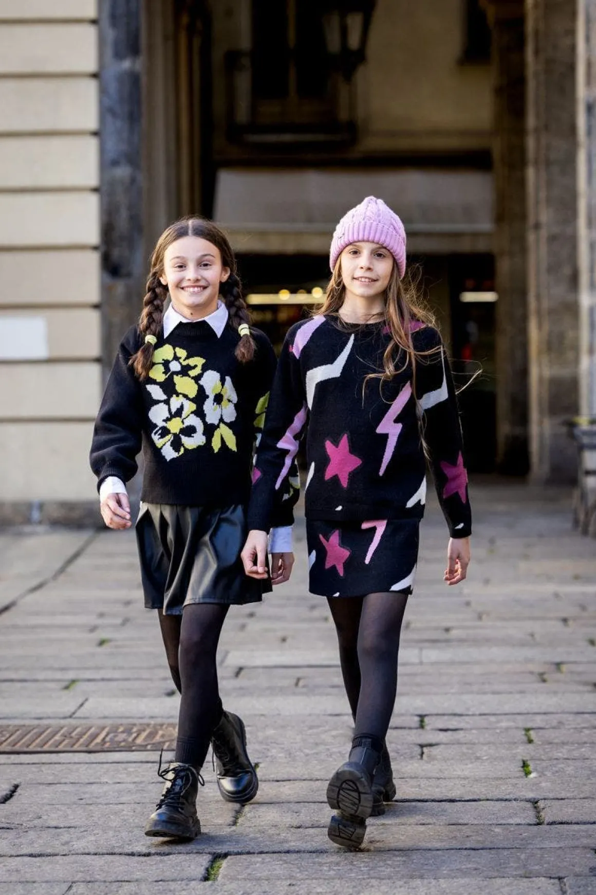 Maglia a fiori per ragazza