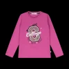 Maglia a manica lunga in jersey per bambina