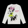 Maglia a maniche lunghe con Minnie da bambina