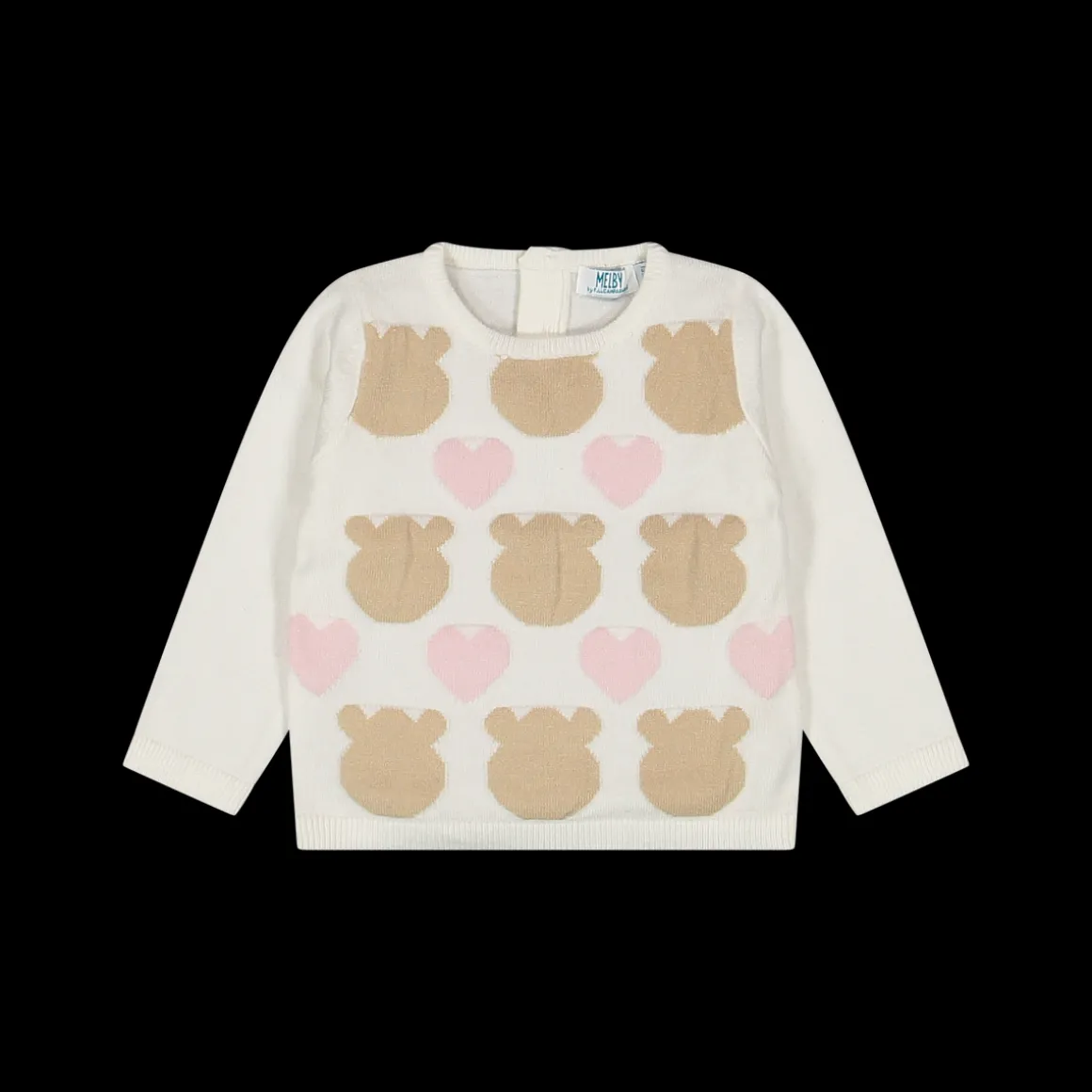 Maglia a maniche lunghe per neonata