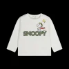 Maglia a maniche lunghe tema Peanuts per neonato