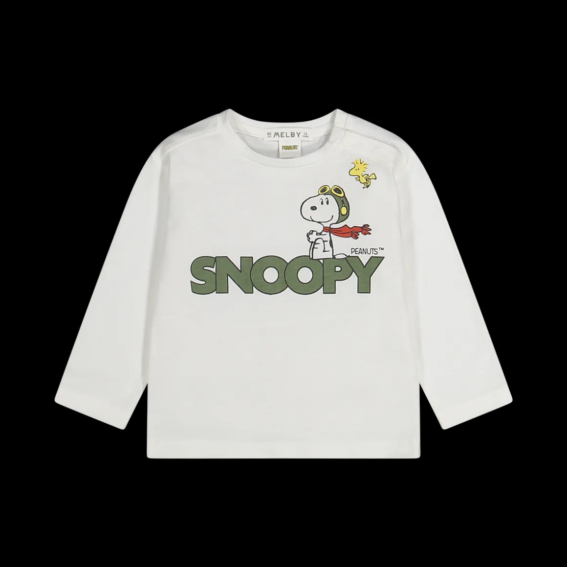 Maglia a maniche lunghe tema Peanuts per bambino