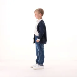 Maglia aperta in cotone per bambino