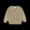 Maglia aperta in tricot per bambino