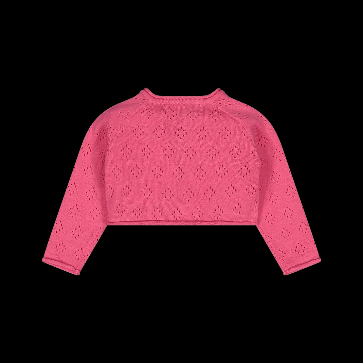 Maglia aperta tricot coreana bambina