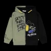 Maglia bicolore con cappuccio ragazzo